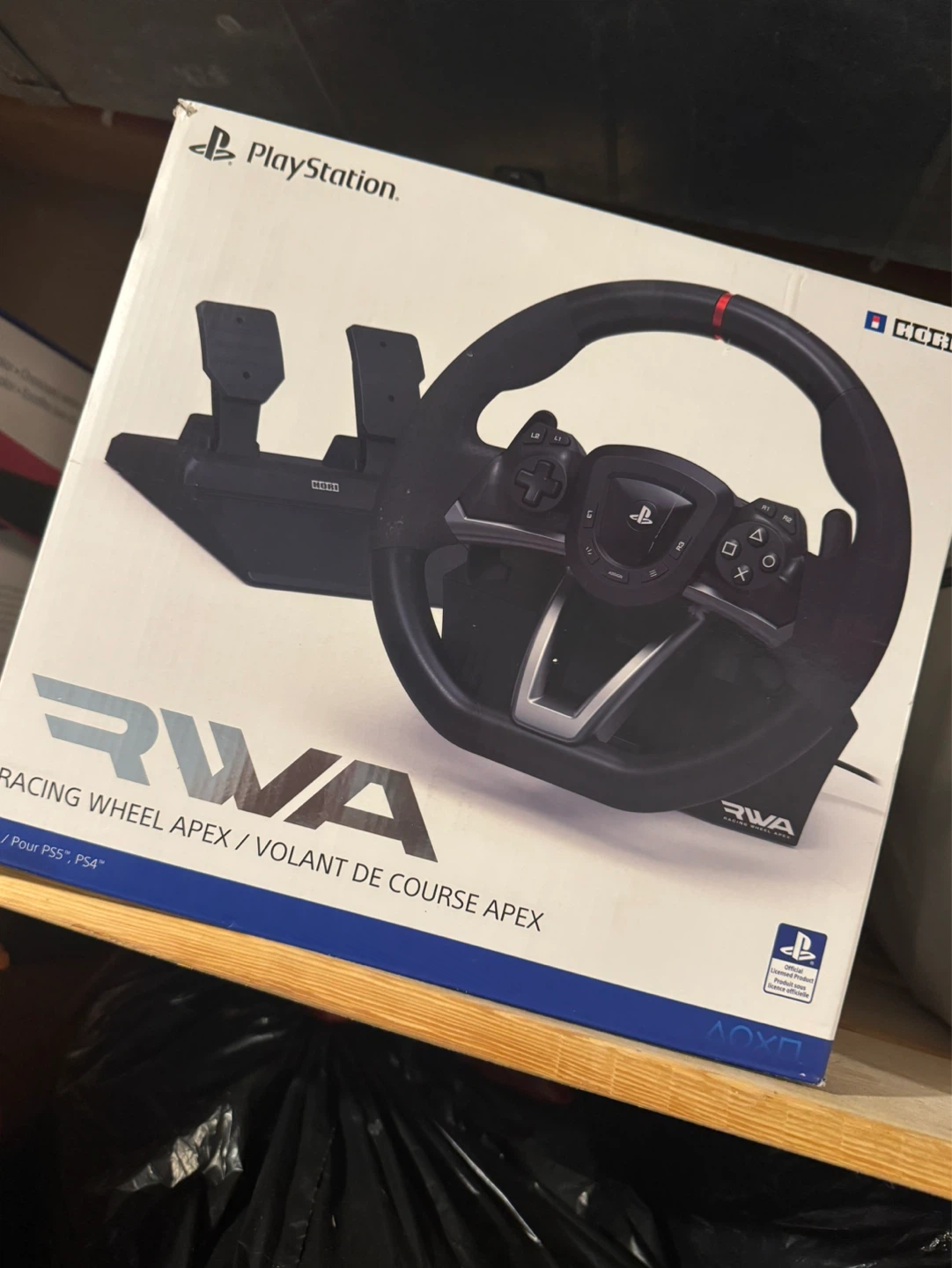 HORI RWA Racing Wheel Apex for PlayStation PS5/PS4