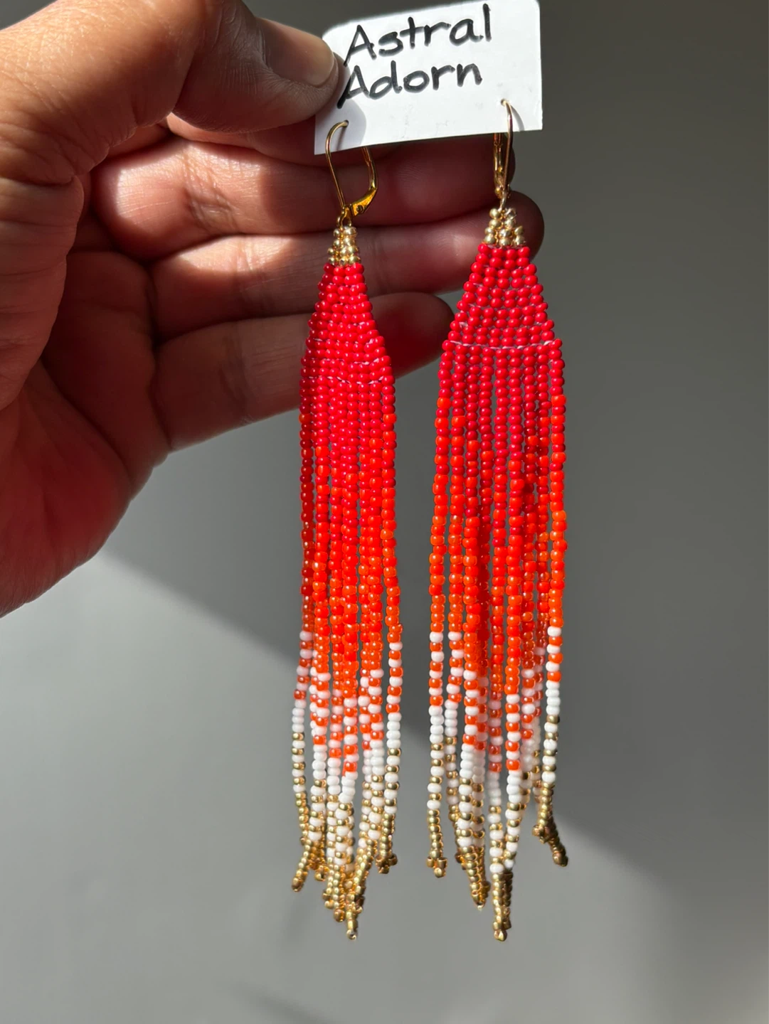 Astral Adorn Beaded Earrings