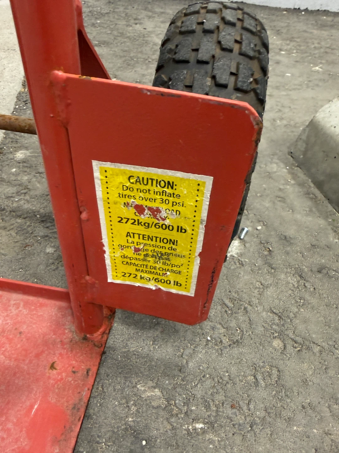 Red Hand Truck Dolly - photo 2