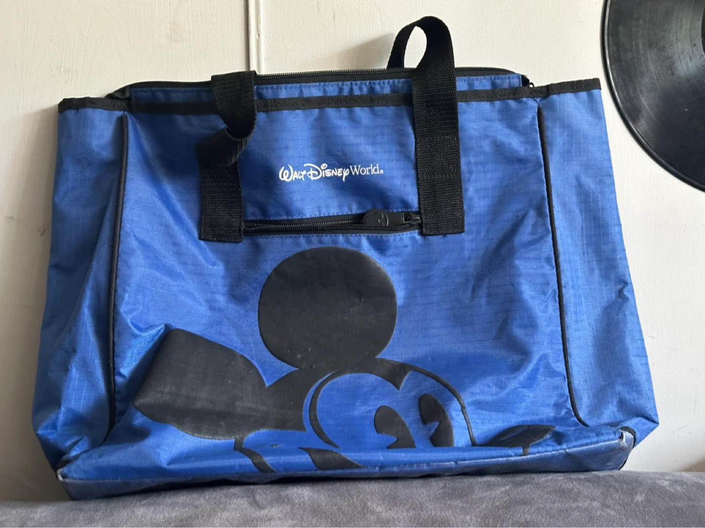 Blue Disney World Travel bag