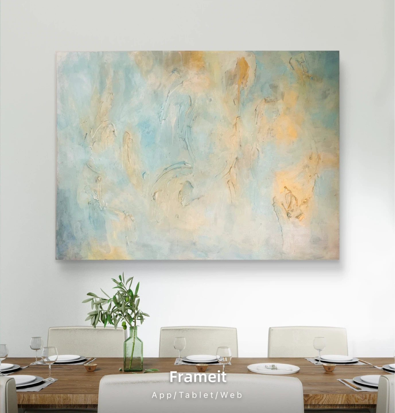 Abstract Textured Painting 36 x 48