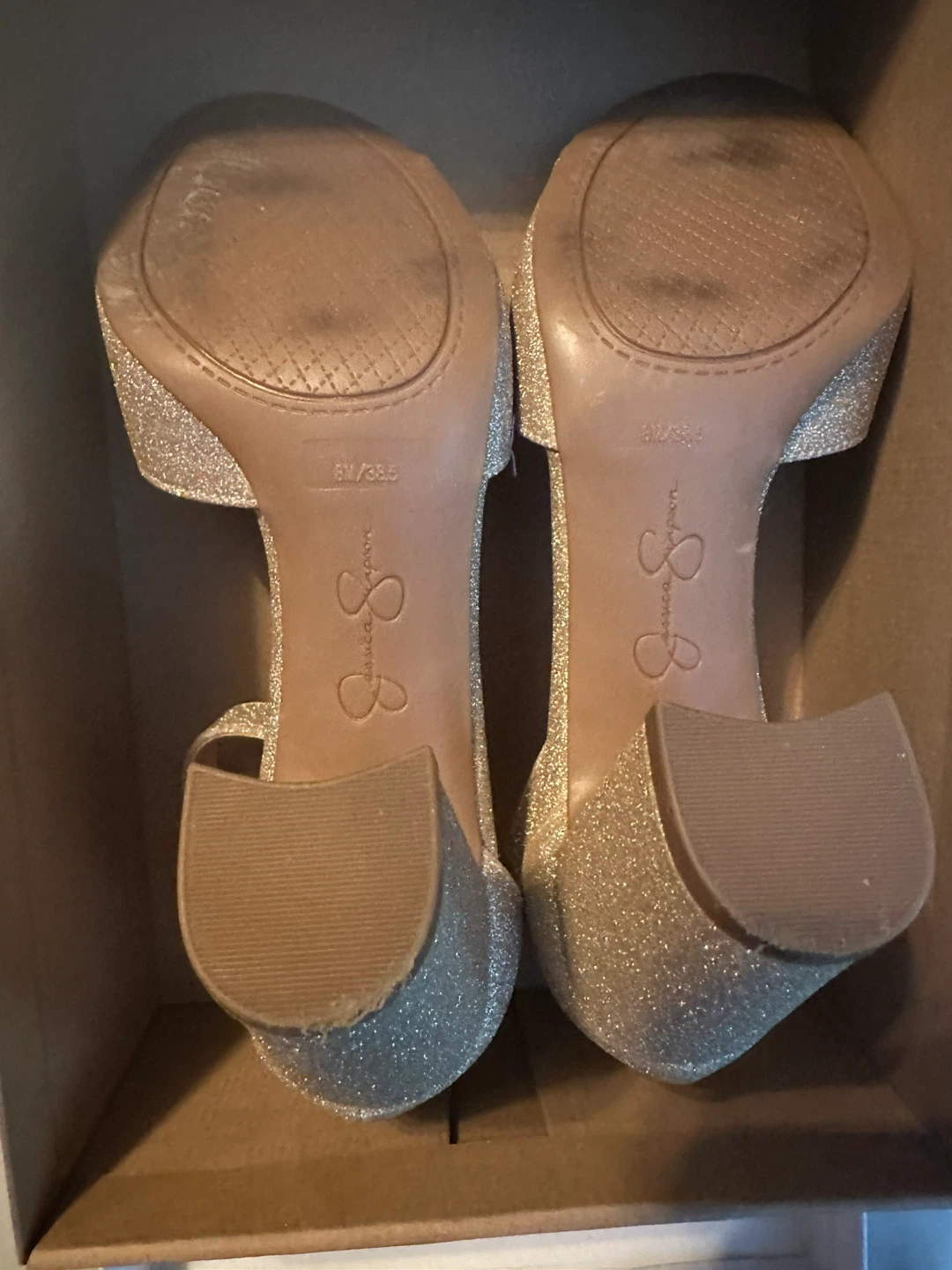Jessica Simpson Glitter Heels - photo 2