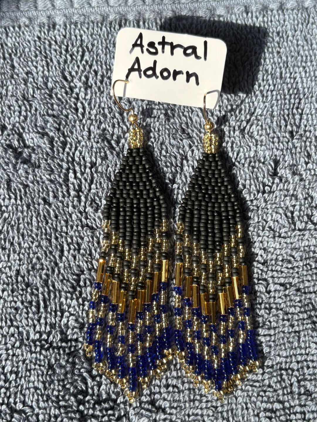 Astral Adorn Beaded Drop Earrings - photo 2