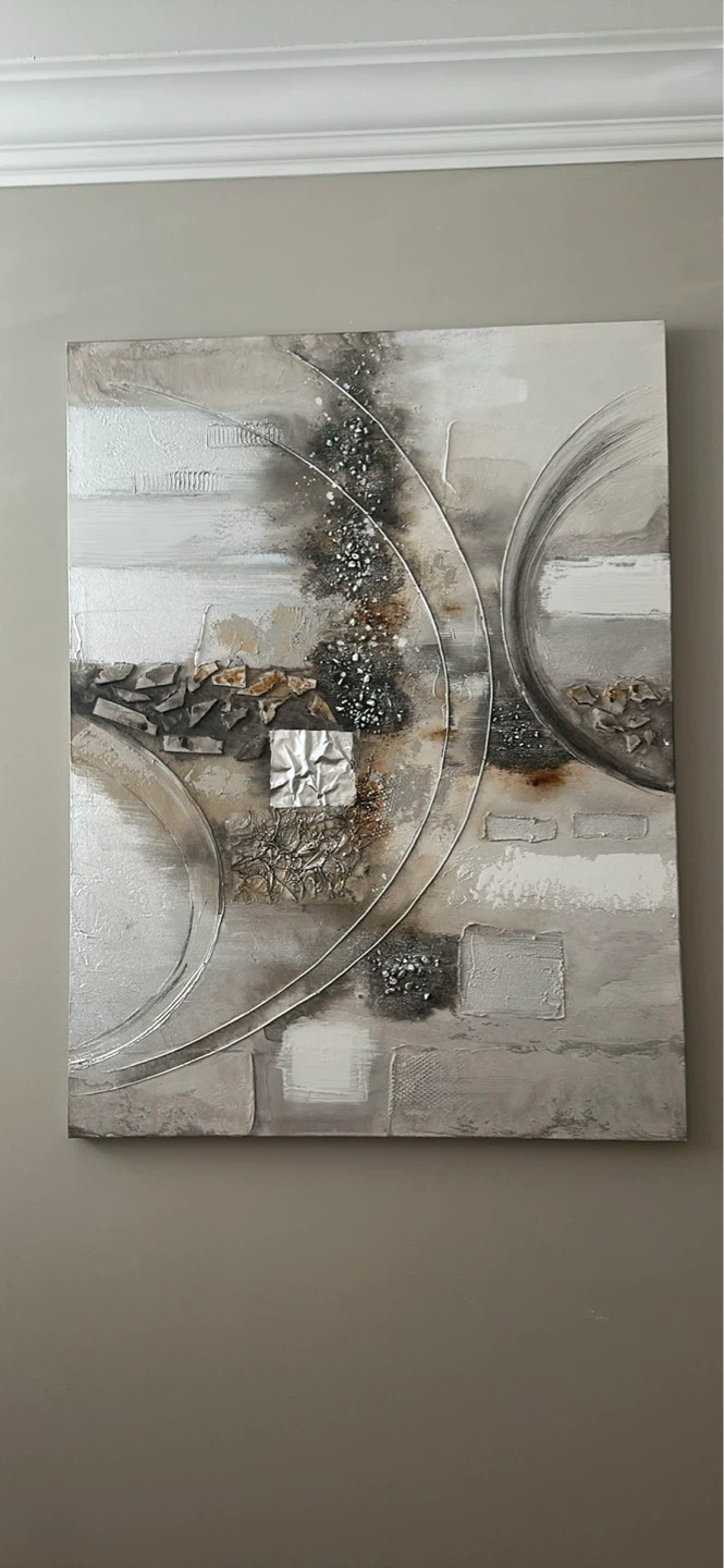 Modern Abstract Oil Painting Canvas - XL