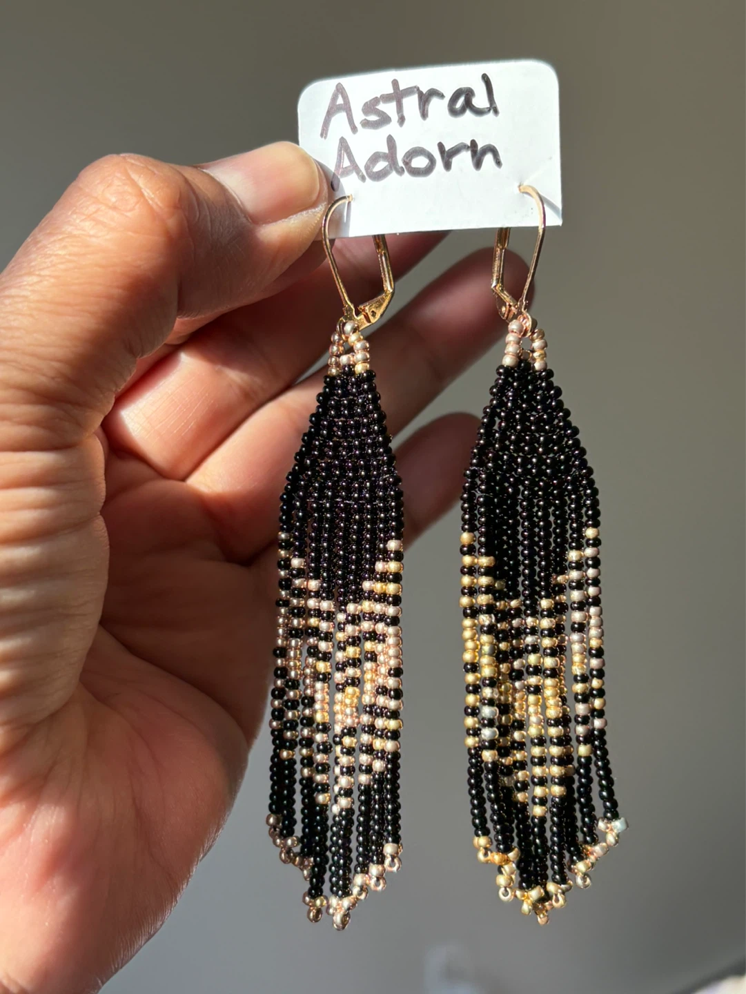 Astral Adorn beaded earrings