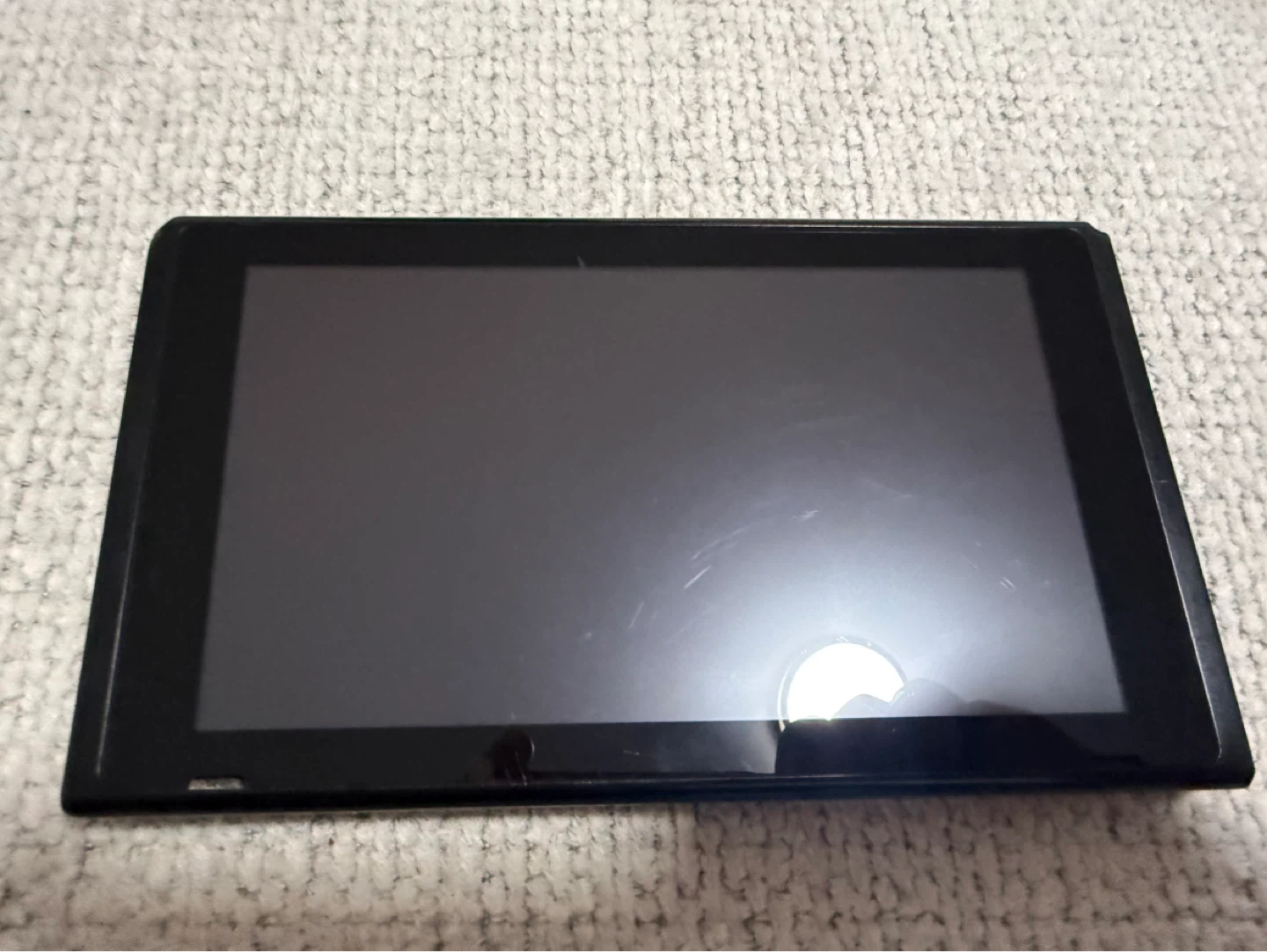 Nintendo Switch Console with Blue and Orange Joy-Cons - photo 4