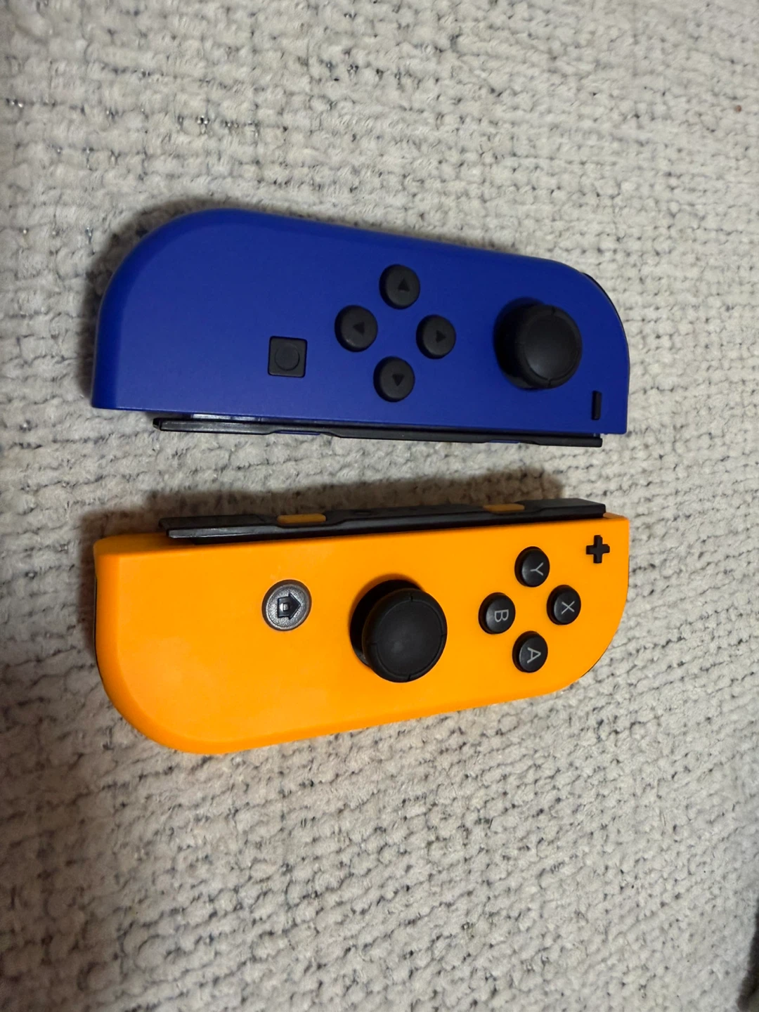 Nintendo Switch Console with Blue and Orange Joy-Cons - photo 2