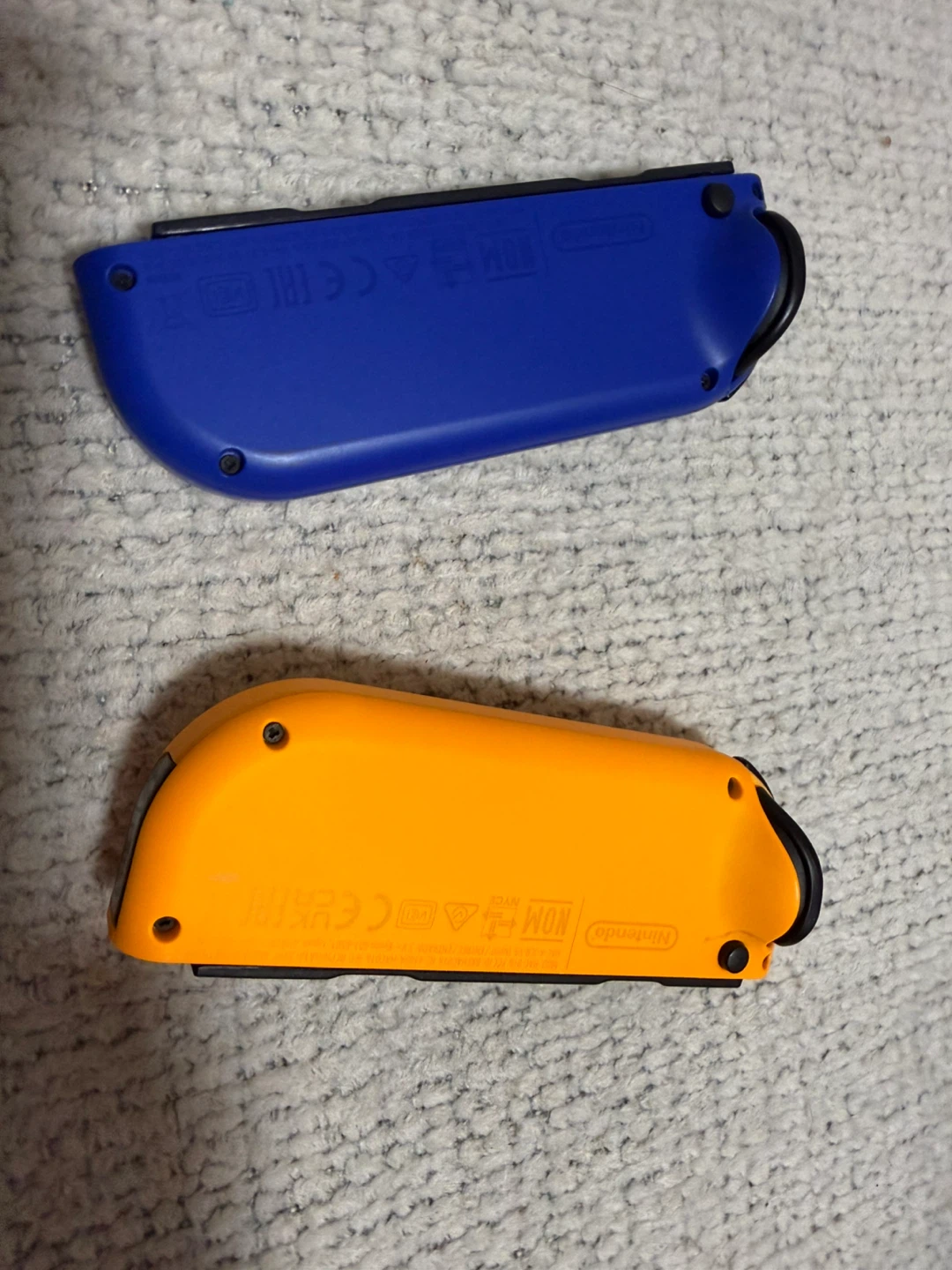 Nintendo Switch Console with Blue and Orange Joy-Cons - photo 3