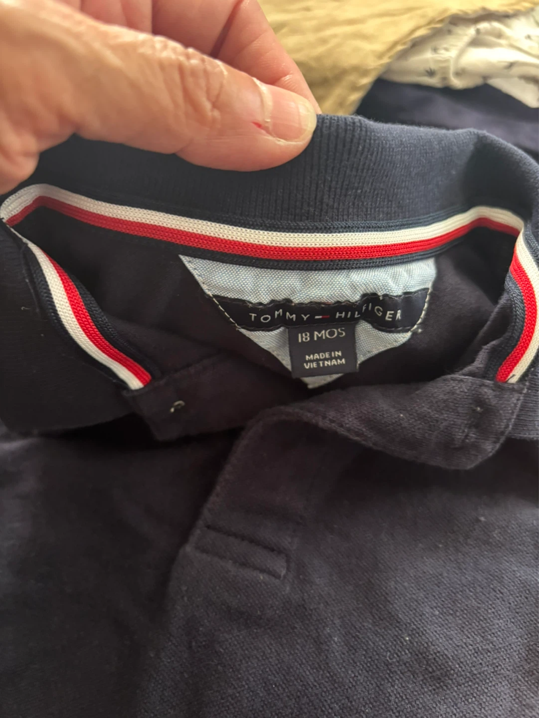 Tommy Hilfiger Navy Polo Shirt - 18 Months - photo 4