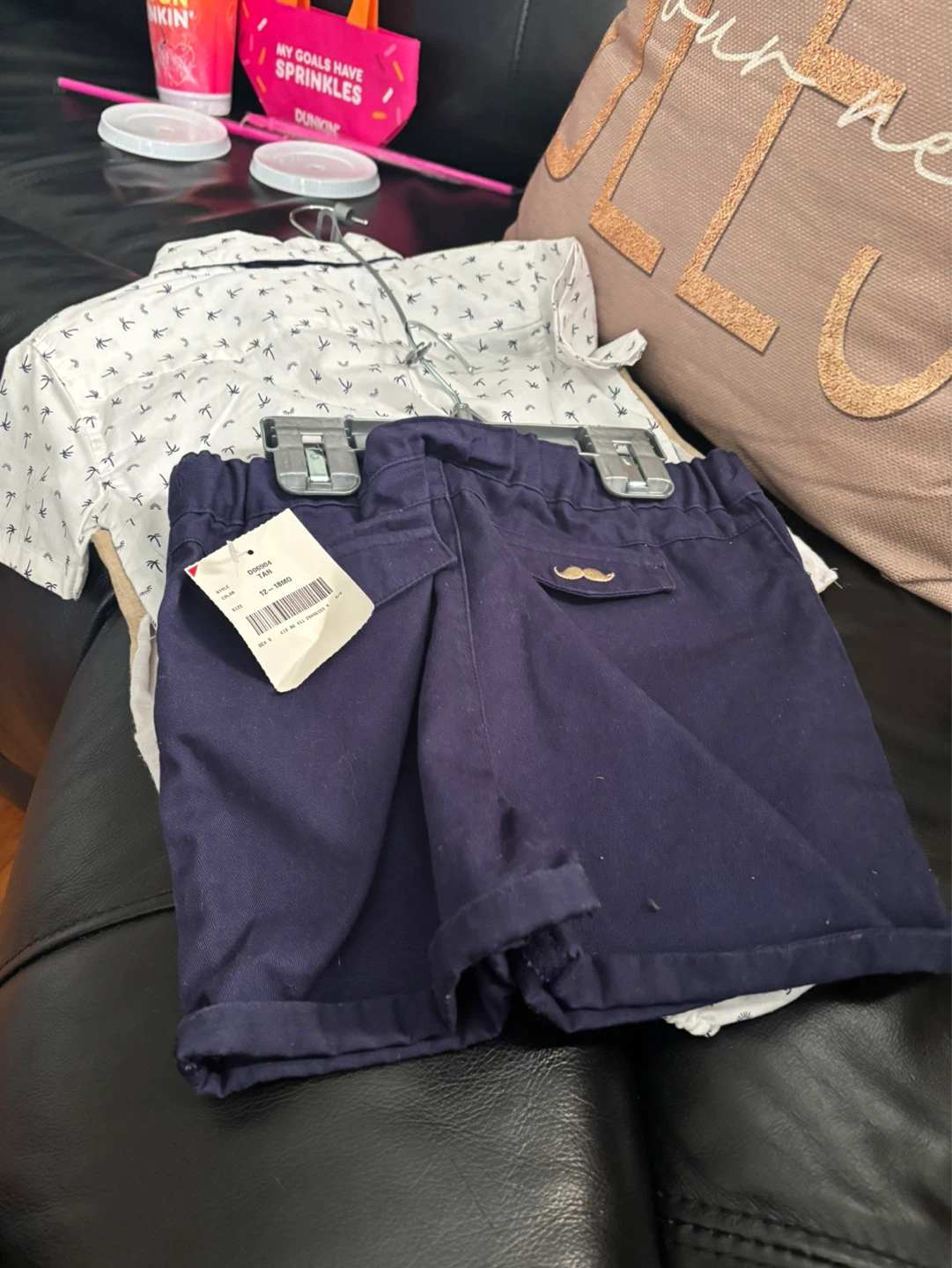 Baby Boy Outfit 5-Piece Vest Set - photo 4