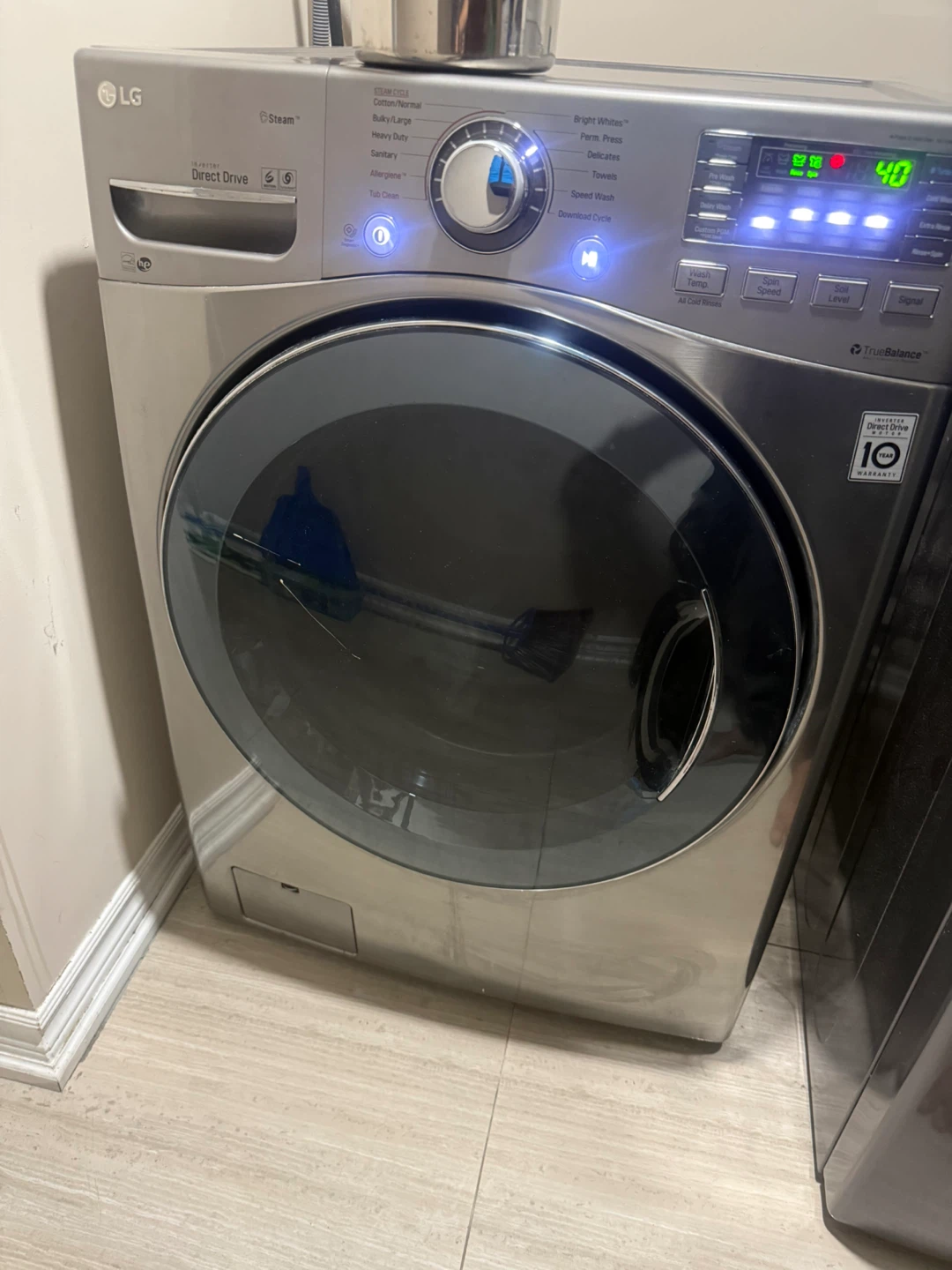 LG Front Load washer and Samsung Dryer - photo 3