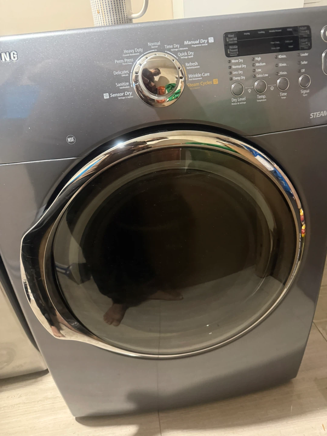 LG Front Load washer and Samsung Dryer - photo 2