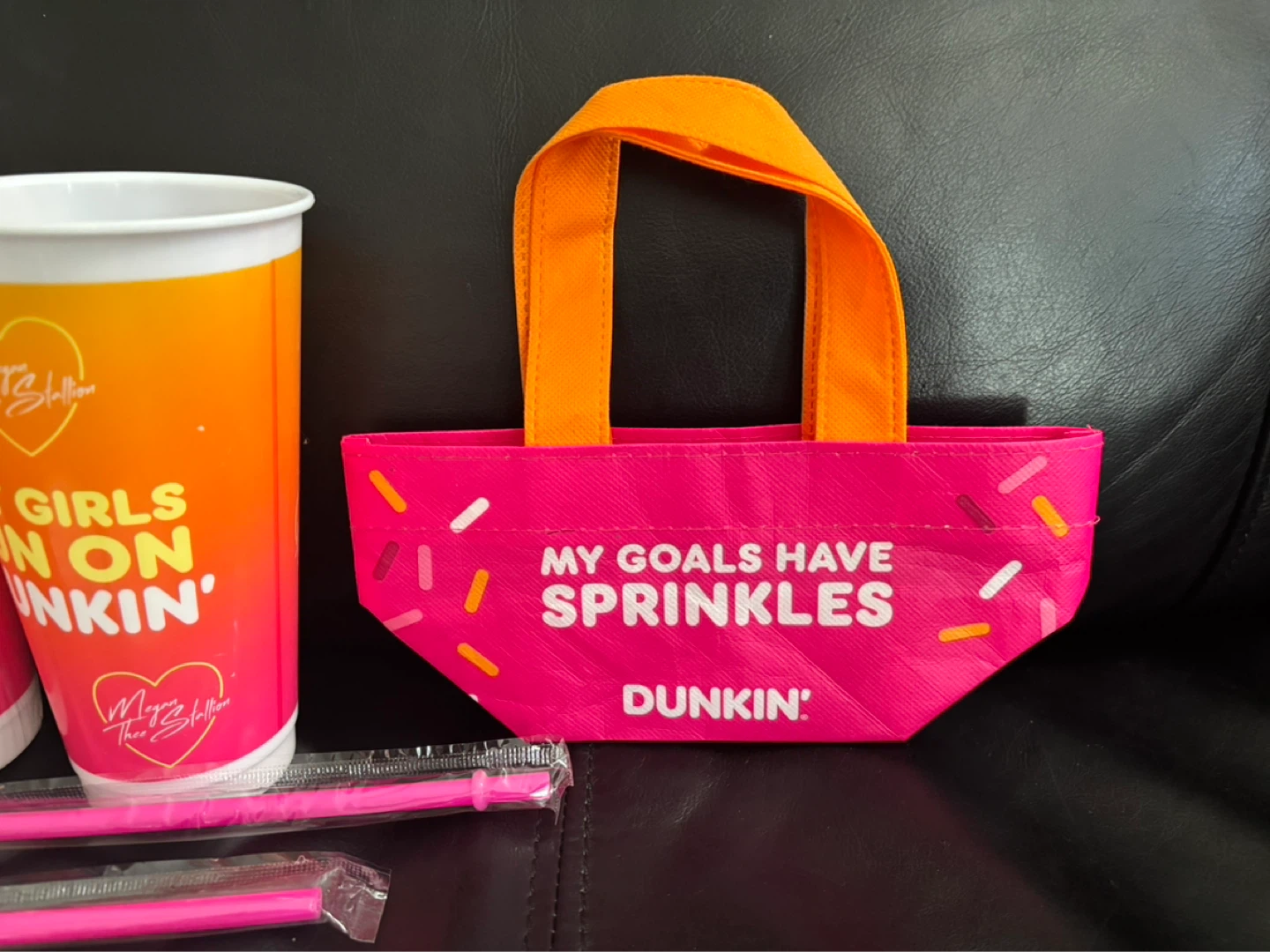 Dunkin' x Megan Thee Stallion Mini Tote Bag - photo 2