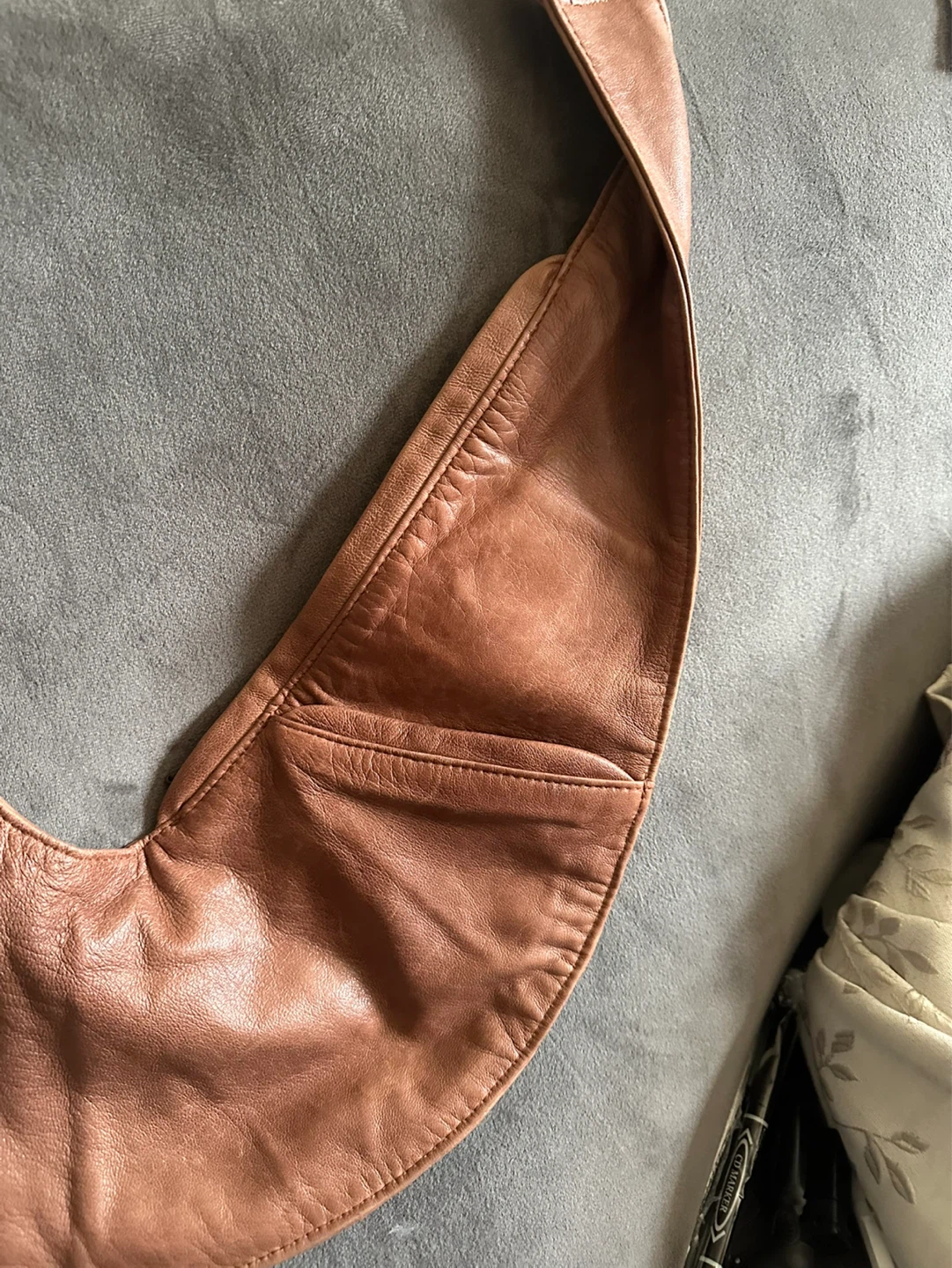 Sash Bag genuine leather crossbody sling purse - photo 4