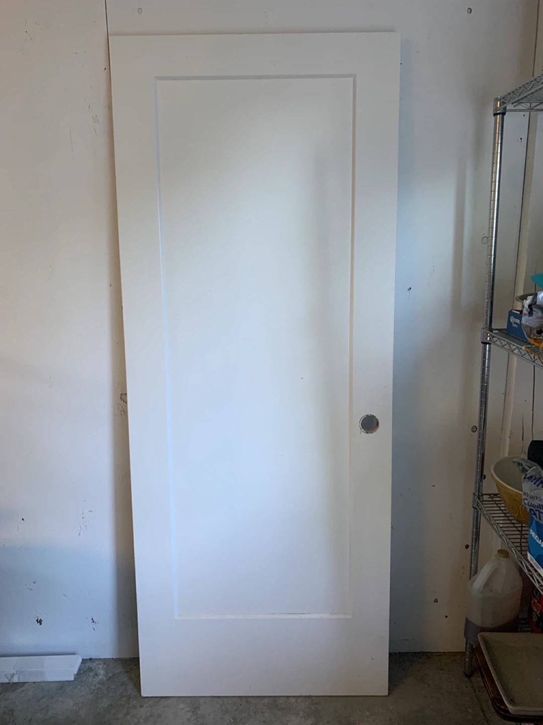 White Interior Door