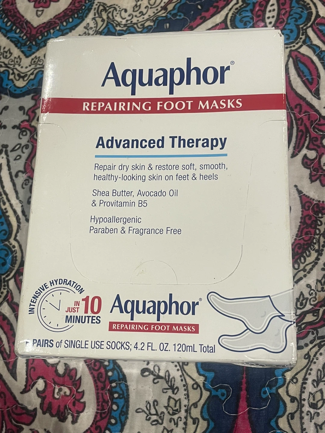 Aquaphor Repairing Foot Masks