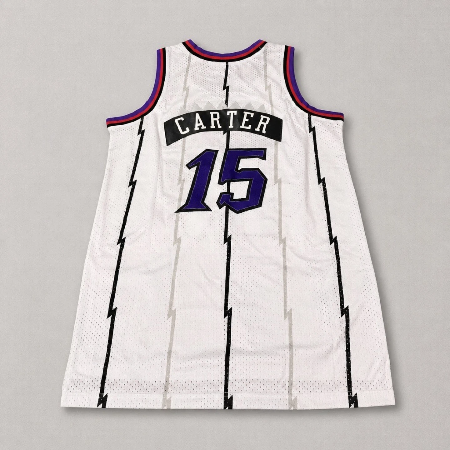 Vince Carter Raptors White Jersey #15 Retro Men’s Large - photo 2