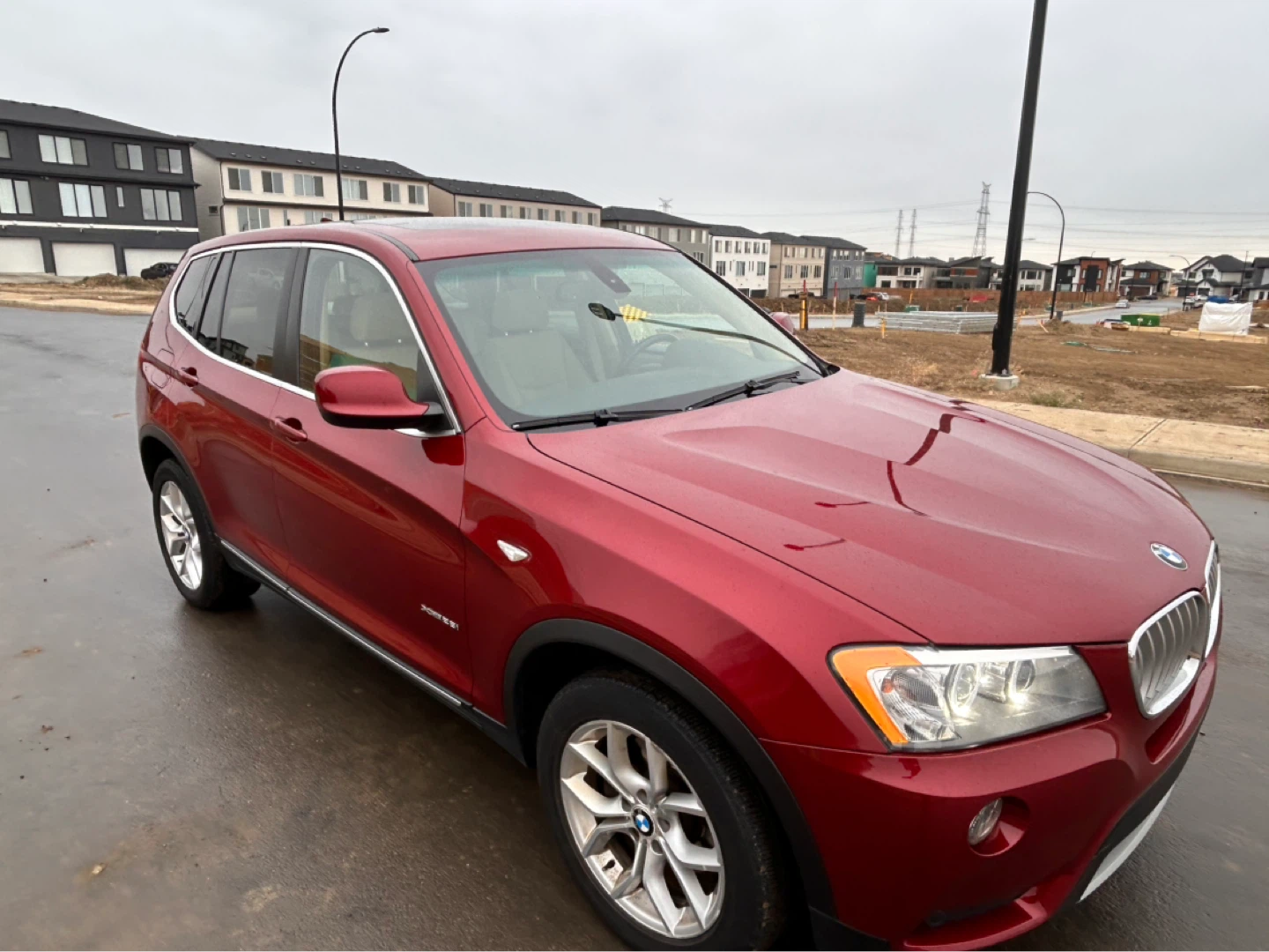 2011 Red BMW X3 AWD 28i - photo 4