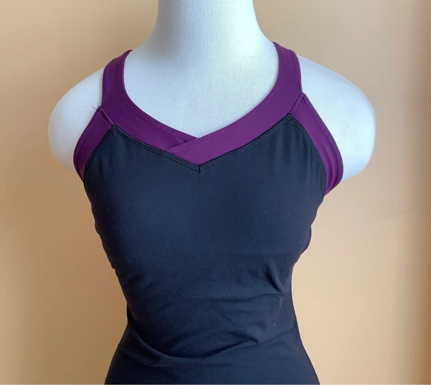Vintage lululemon Black & Purple Yoga Jumpsuit - photo 3