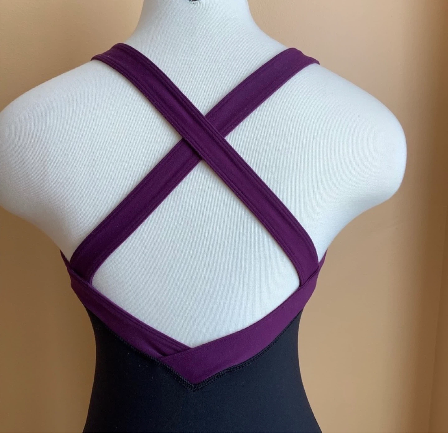 Vintage lululemon Black & Purple Yoga Jumpsuit - photo 4