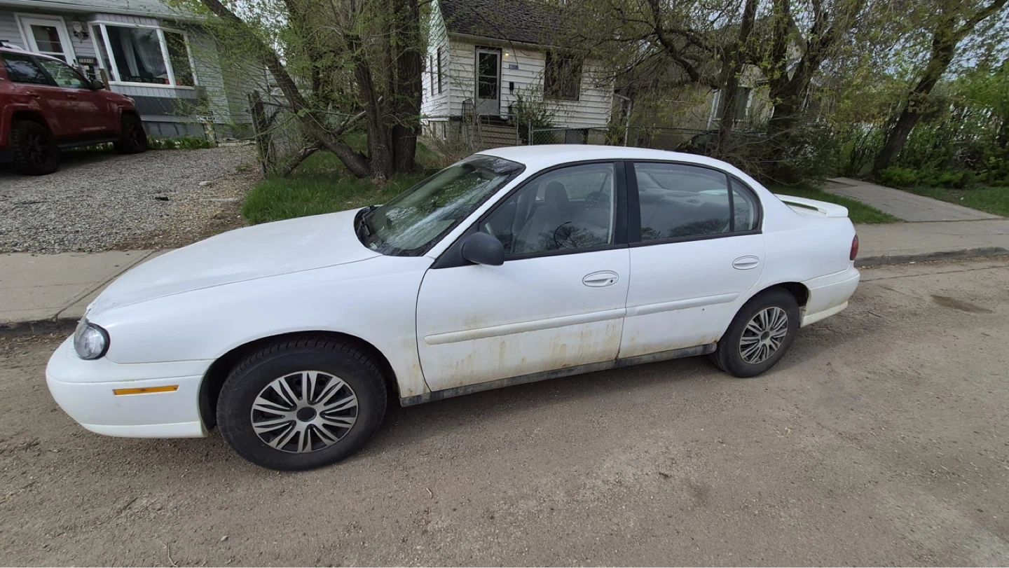 White Chevrolet Malibu Sedan 2003 - photo 4
