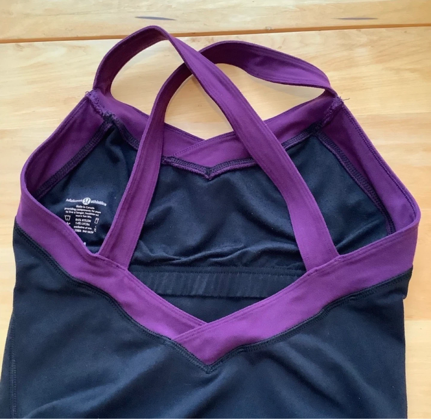 Vintage lululemon Black & Purple Yoga Jumpsuit - photo 2