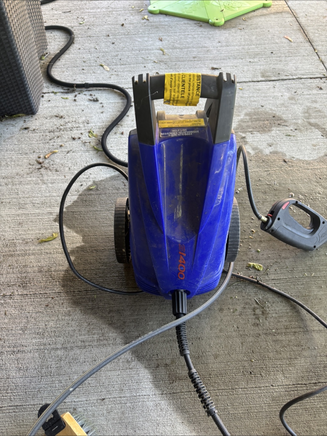Simsoniz Electric Pressure Washer S1600 Series