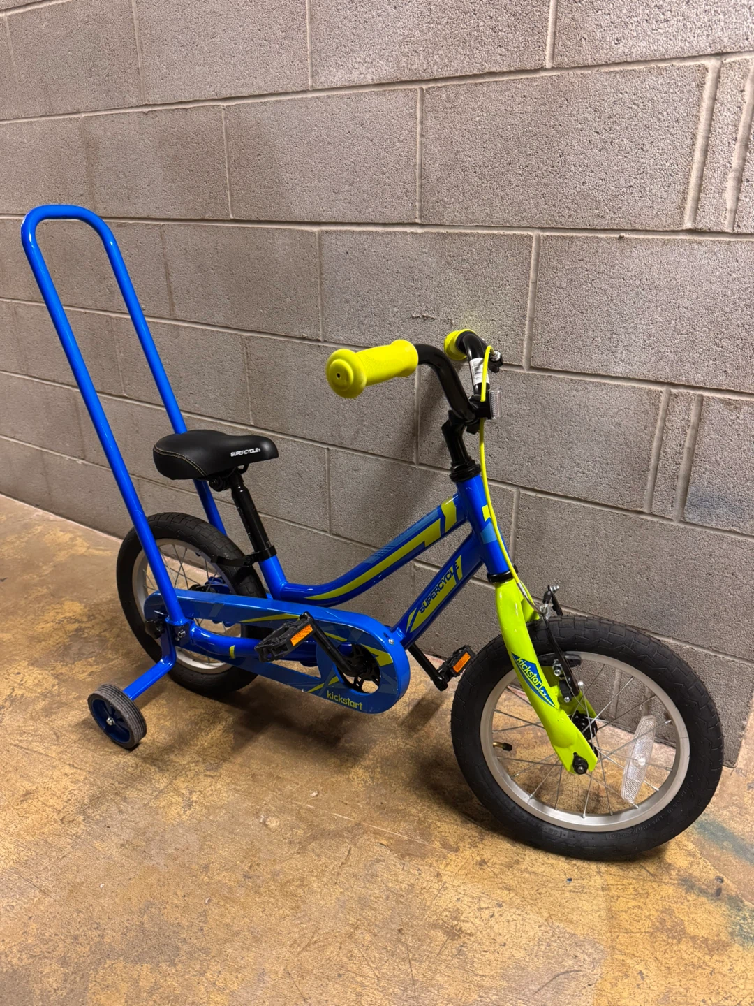 Kids Bike with push bar