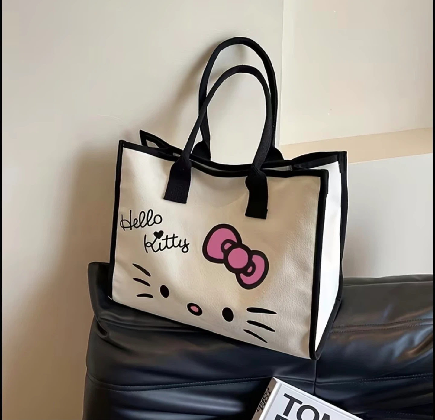 Hello Kitty Canvas Tote Bag