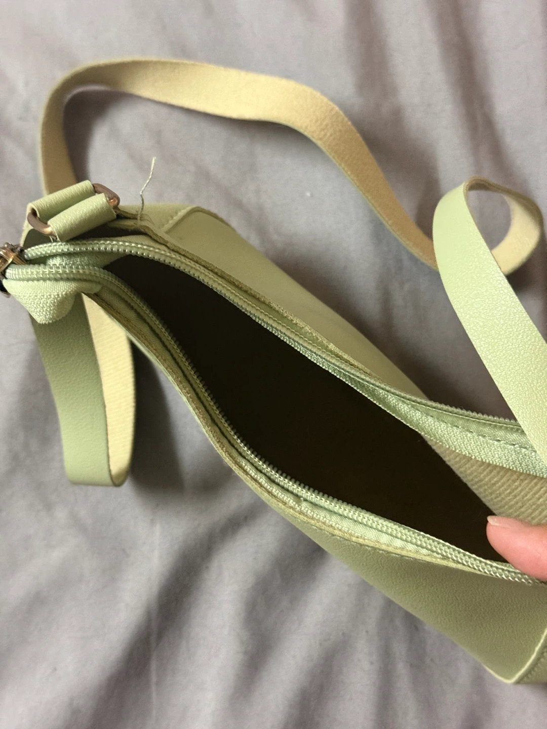 Light Green Shoulder Bag - photo 3
