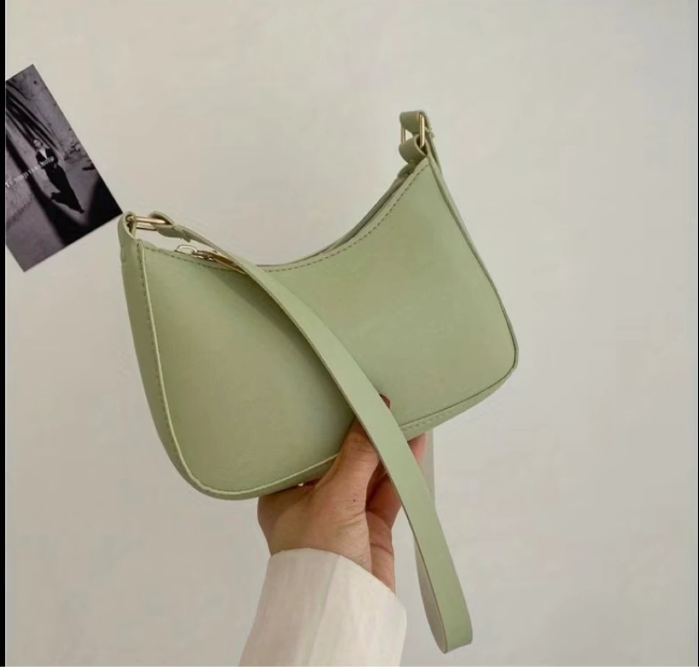 Light Green Shoulder Bag