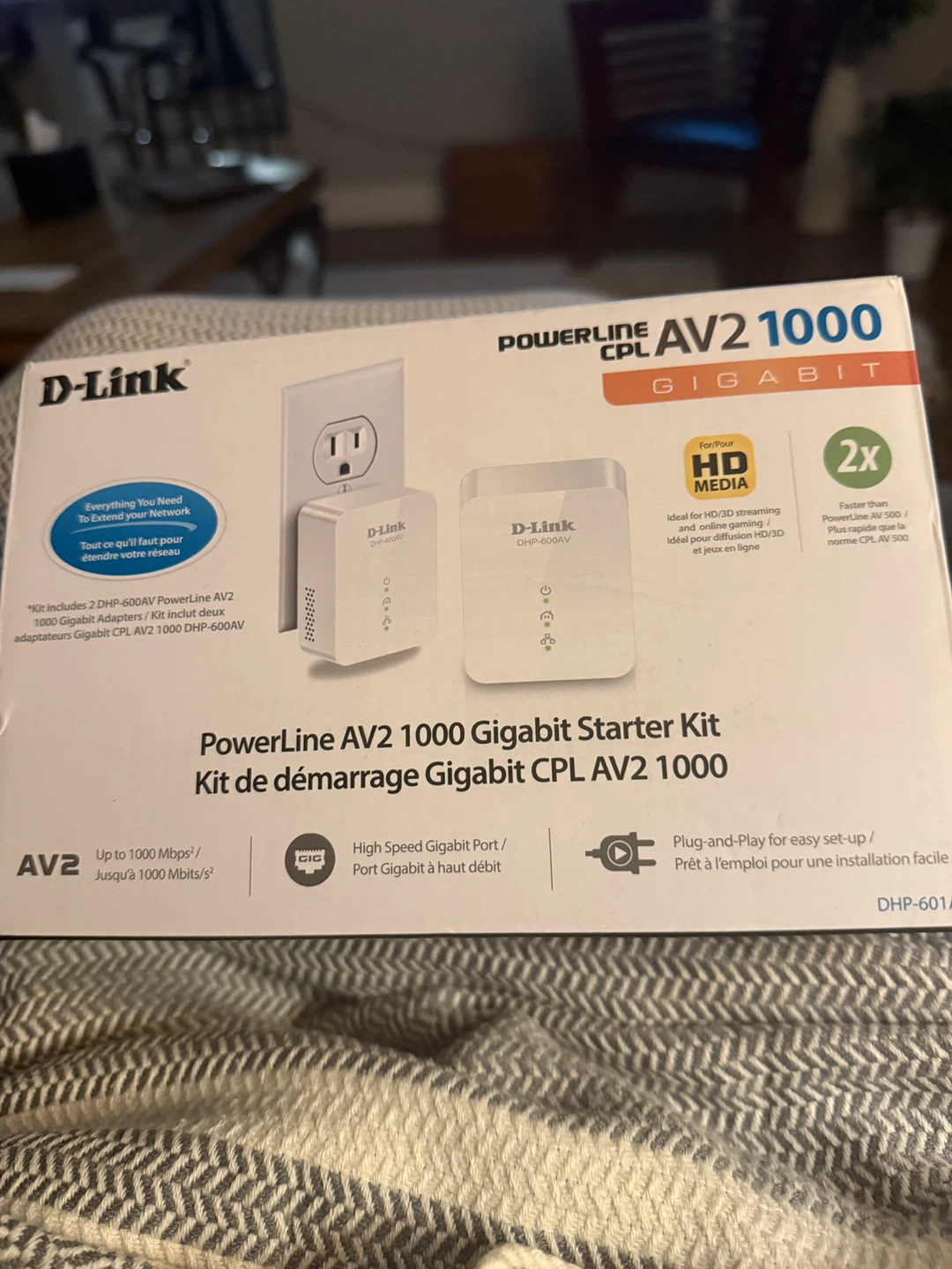 D-Link PowerLine AV2 1000 Gigabit Starter Kit