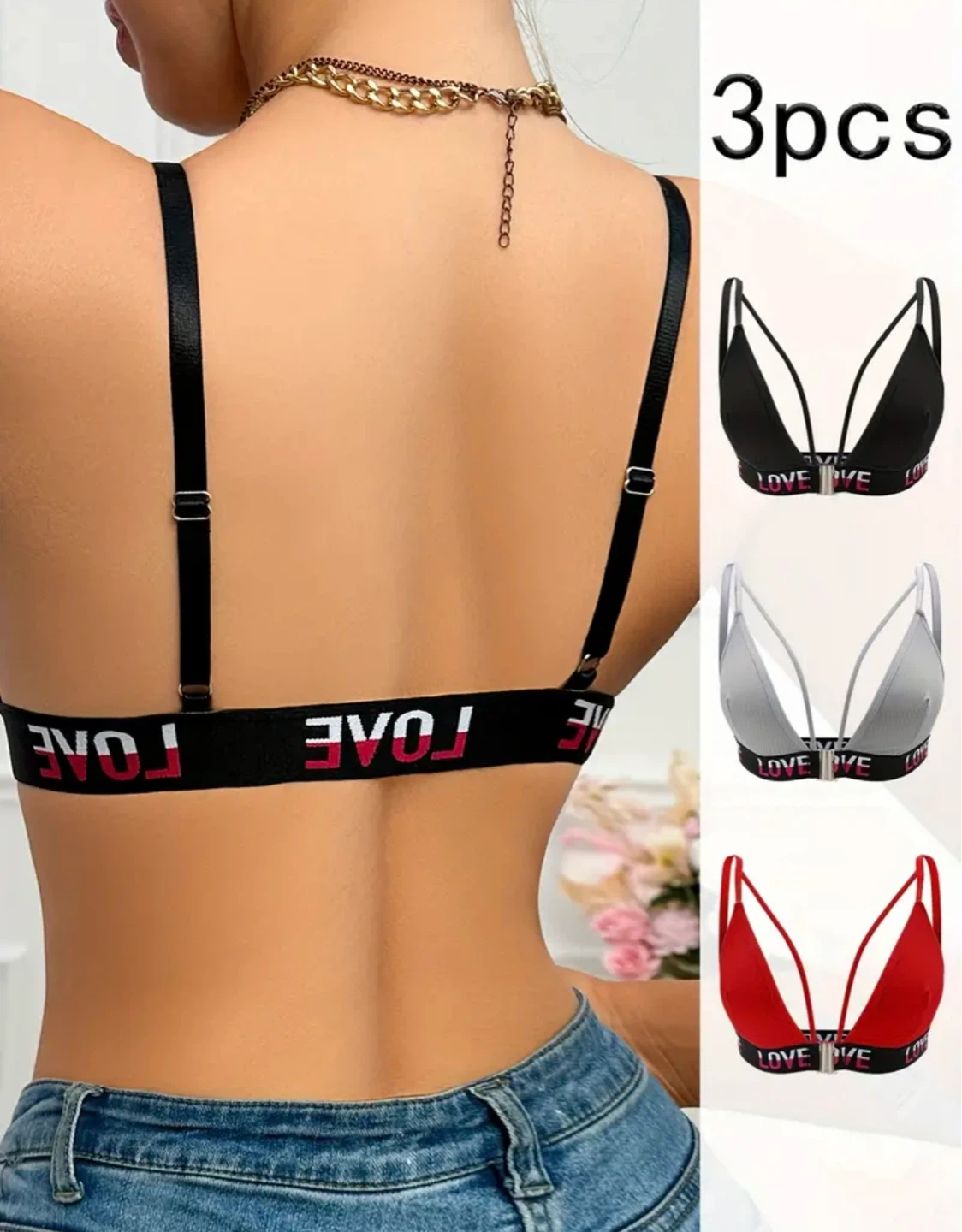 3-Pack Women's Bra Set - photo 2