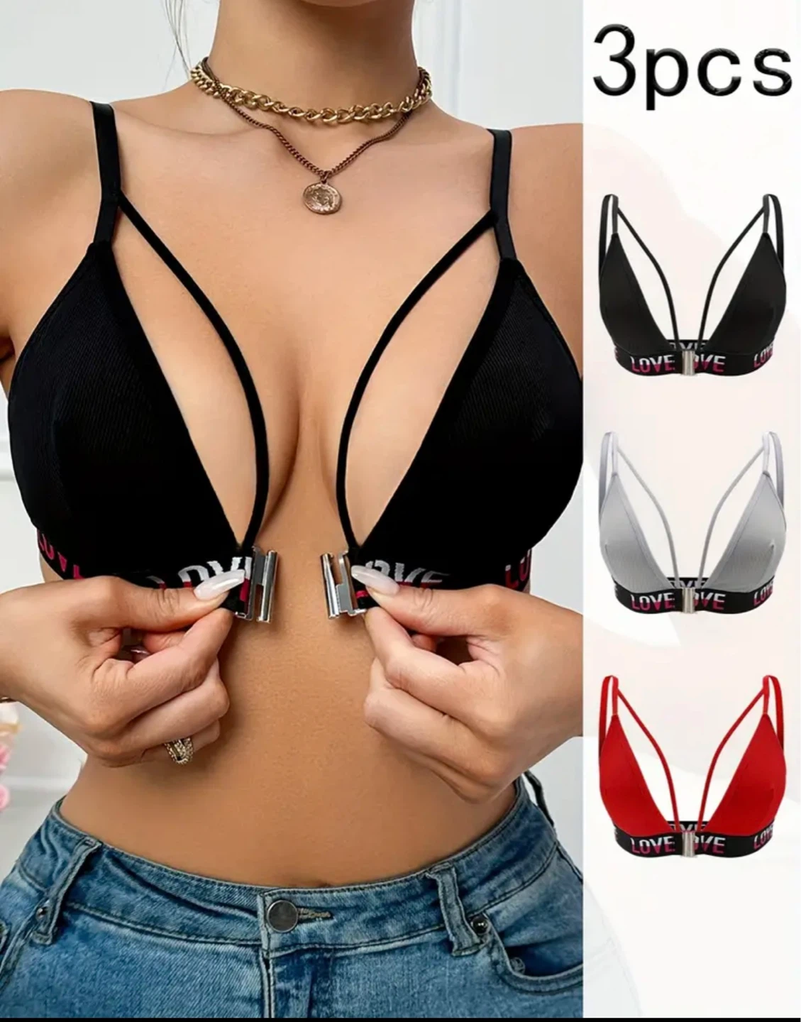 3-Pack Women's Bra Set