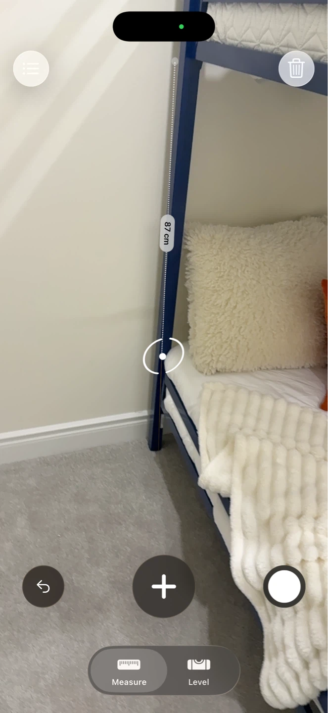 Navy Blue Metal Bunk Bed twin over full - photo 2