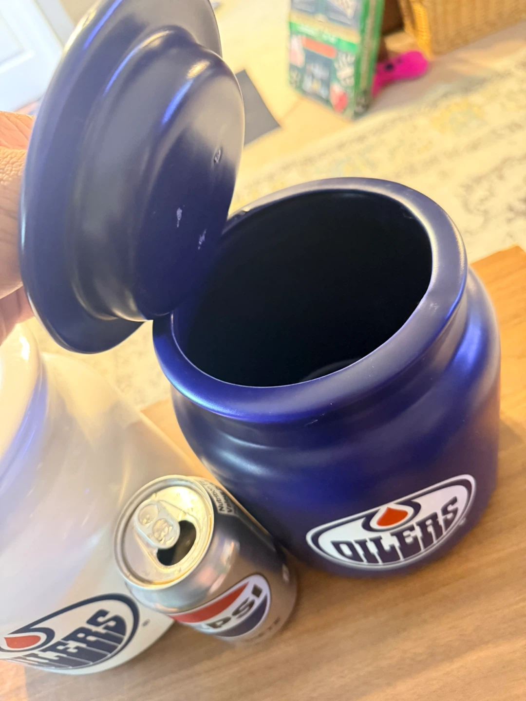 Cookie Jar, Oilers design! - photo 3