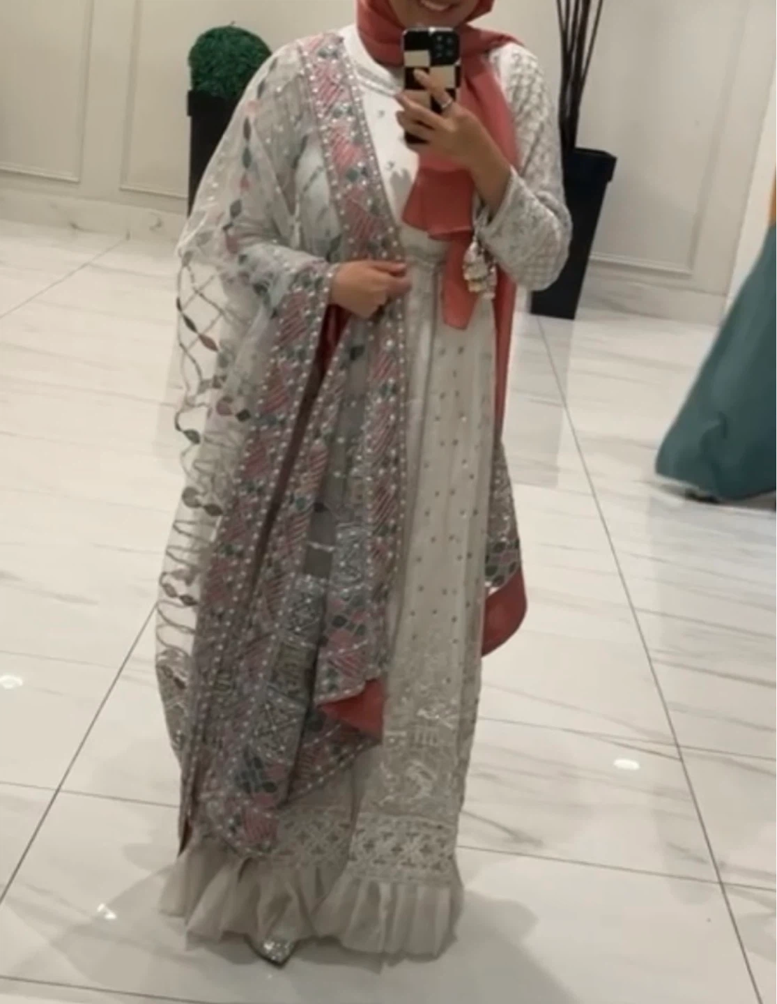 Embroidered Maxi Dress