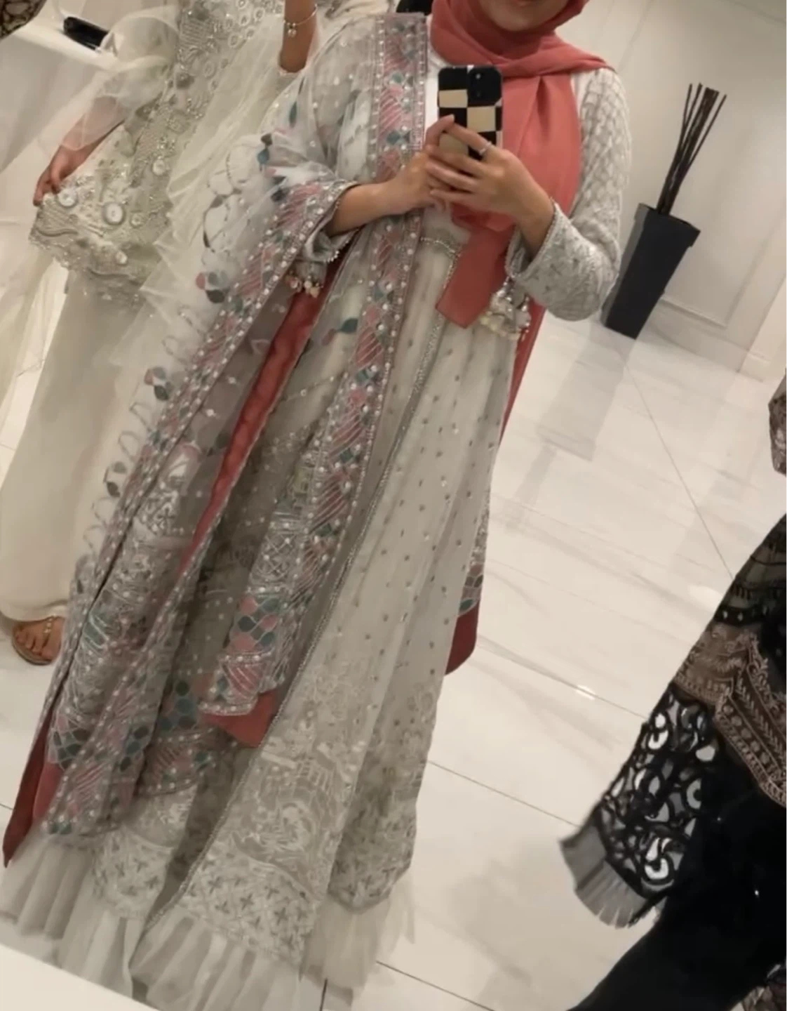 Embroidered Maxi Dress - photo 2