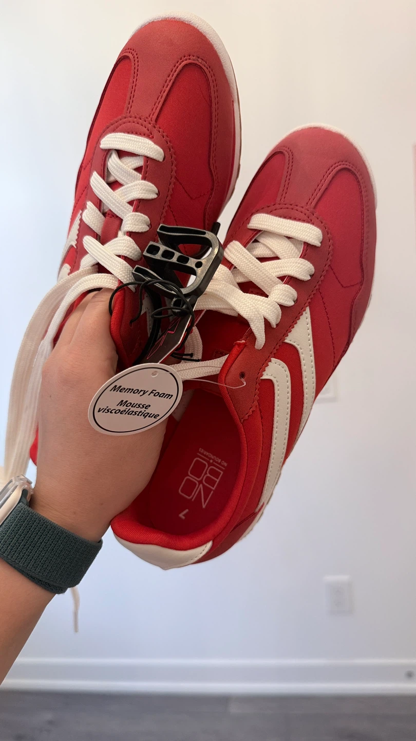New Red Sneakers - Size 7 - photo 3