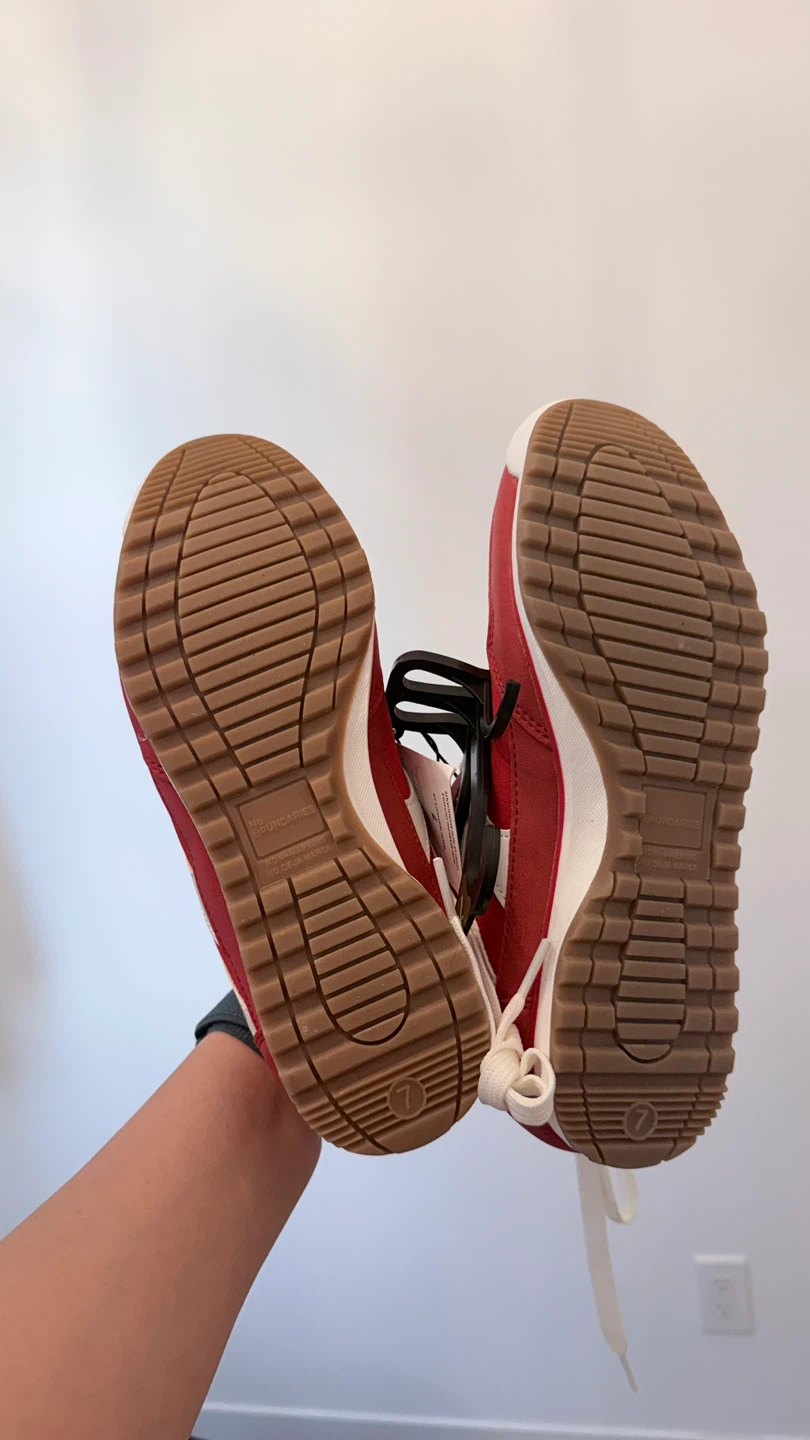 New Red Sneakers - Size 7 - photo 2