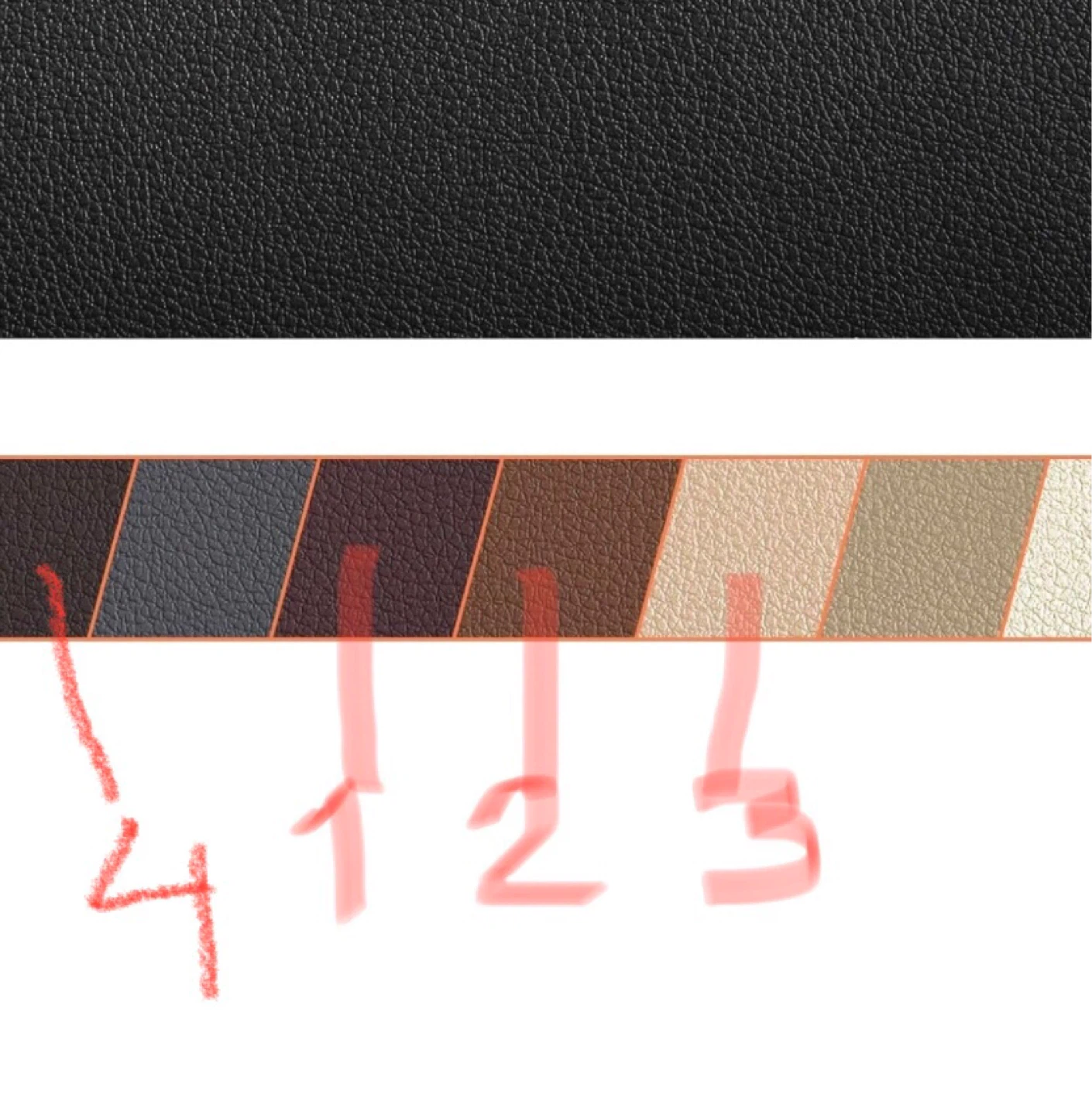 Leather repair patch self adhesive rolls in 4 colours - photo 3