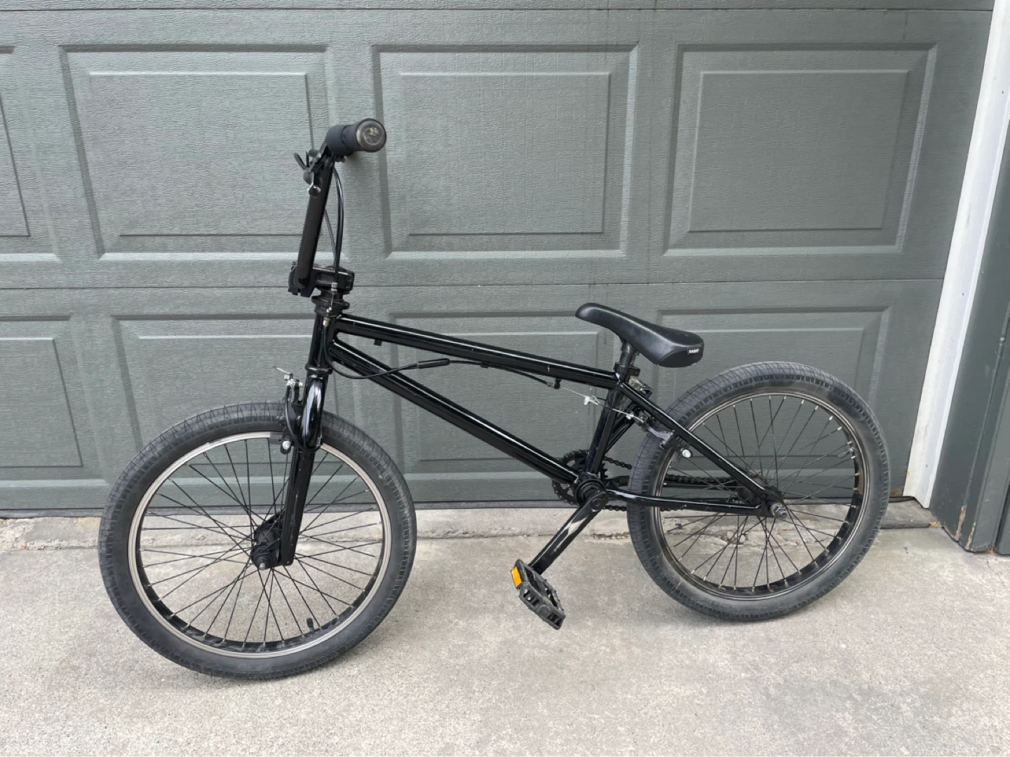 Black BMX Bike