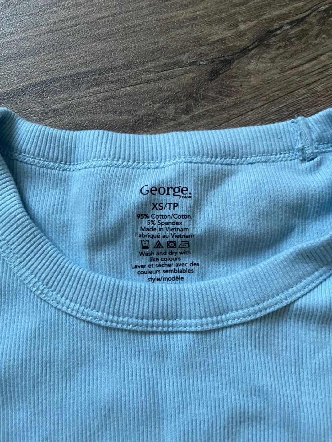 George T-Shirt - Light Blue - XS/TP - photo 2