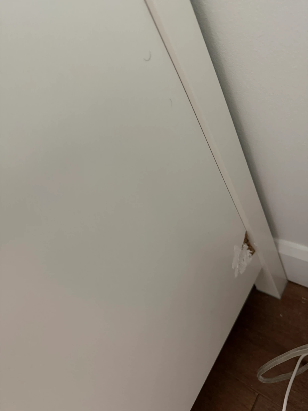 White 8-Drawer Dresser with Wood Knobs - photo 4