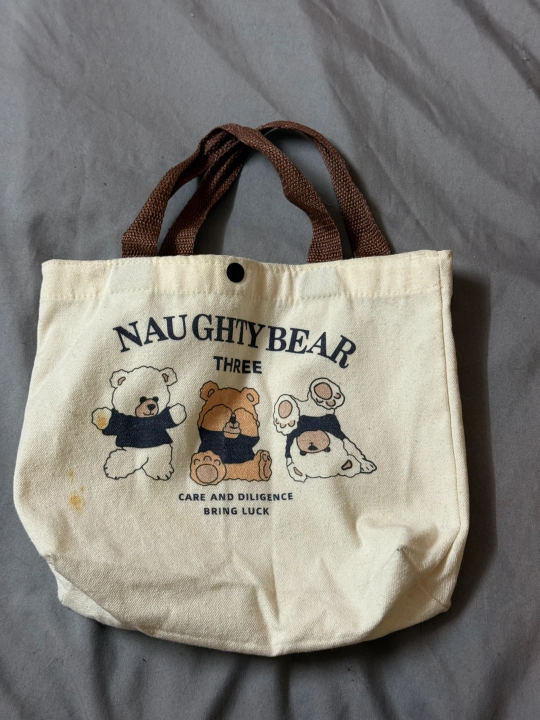Naughty Bear Canvas Tote Bag - photo 2