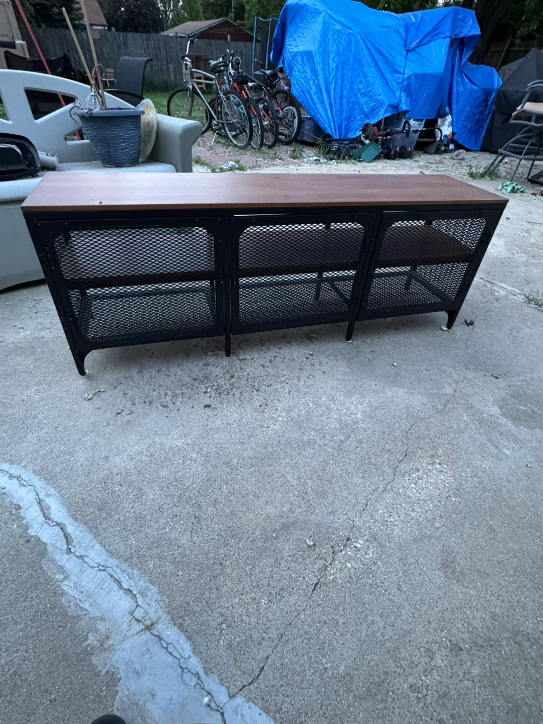Industrial Style TV Stand / Console Table