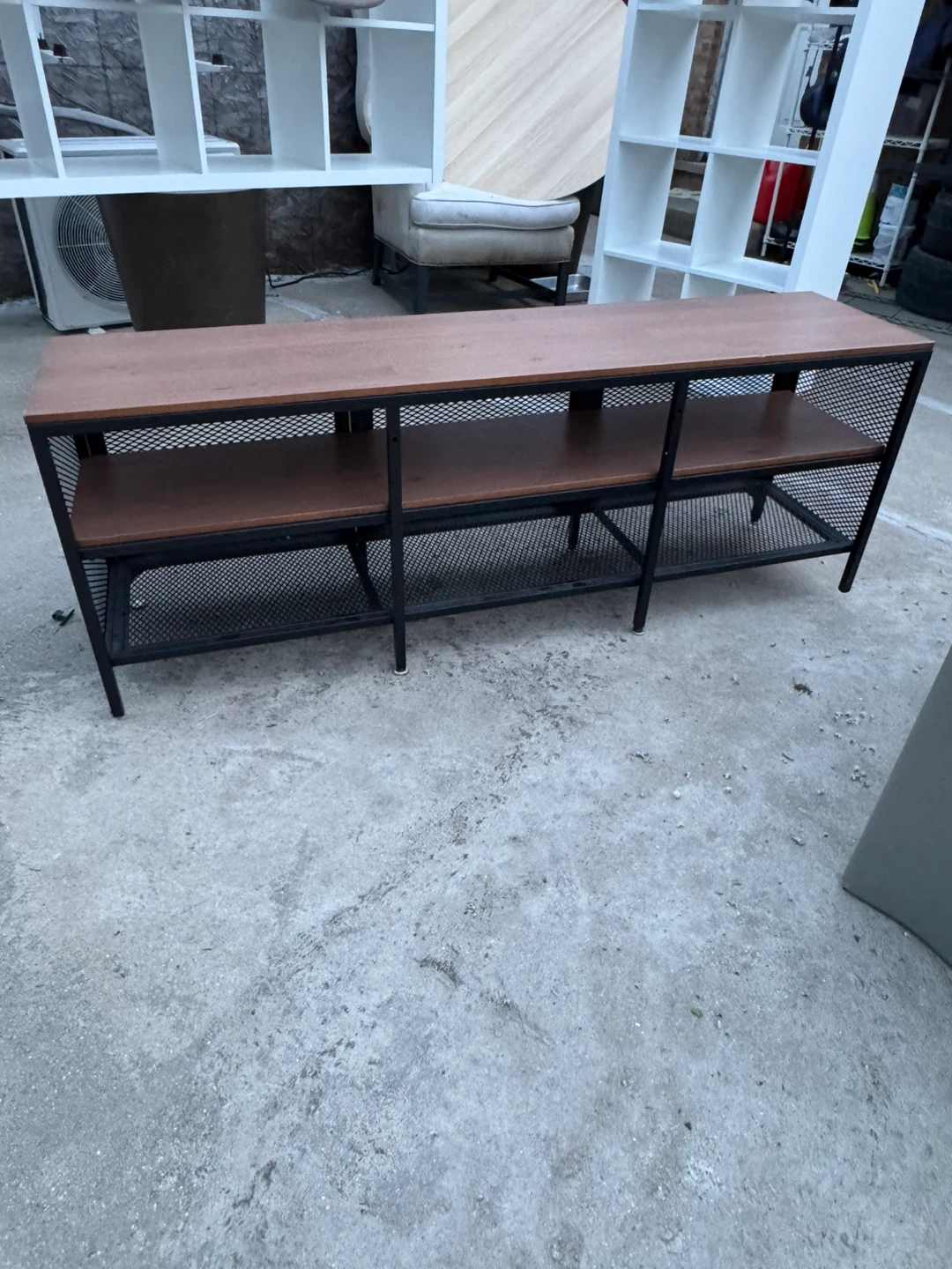 Industrial Style TV Stand / Console Table - photo 4