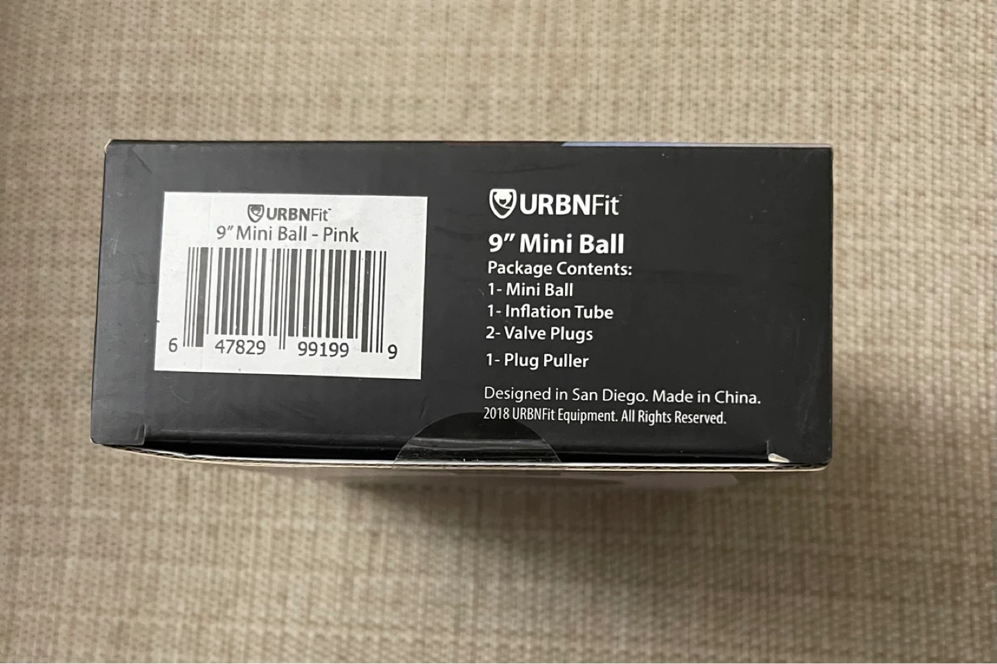 🌱Brand New URBNFit 9" Mini Ball for Pilates, Yoga, Barre - photo 5