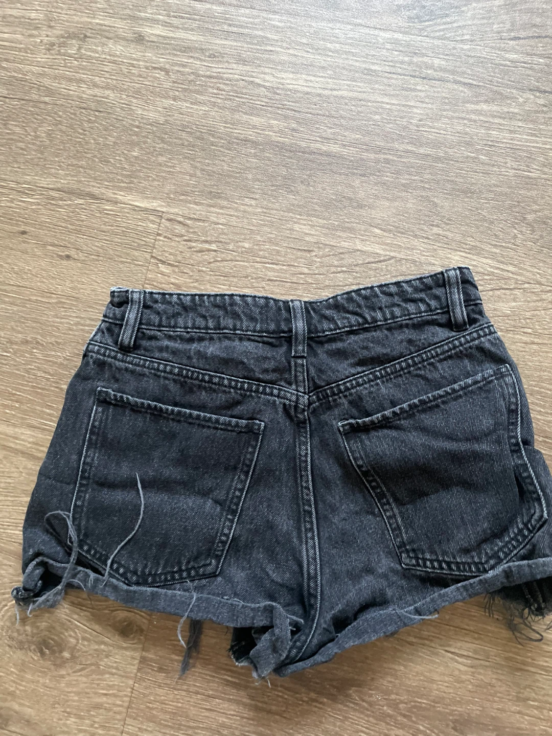 ZARA Denim Shorts - Black - photo 2