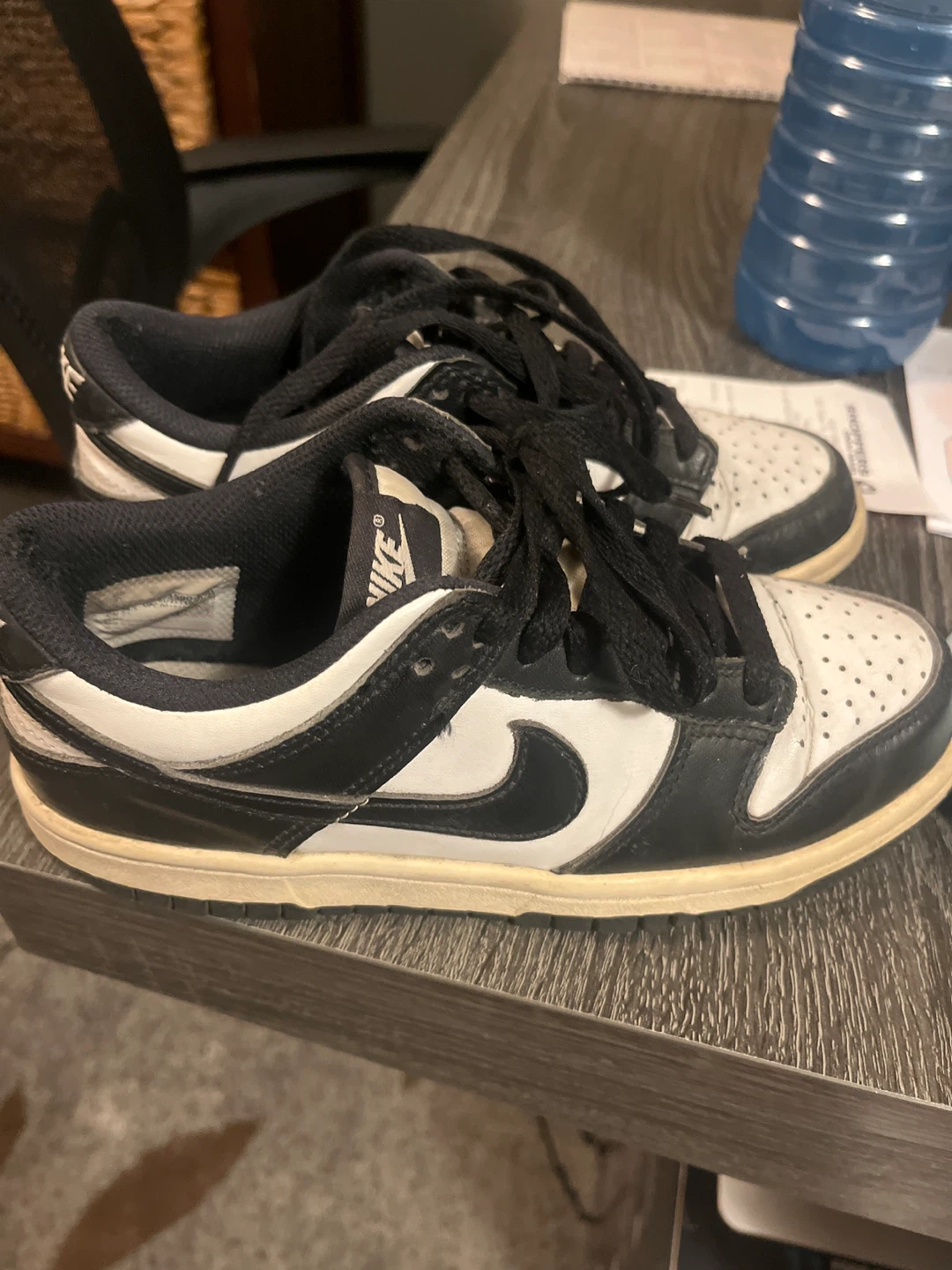Nike Dunk Low Black and White Sneakers